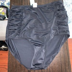 High waisted bikini bottoms